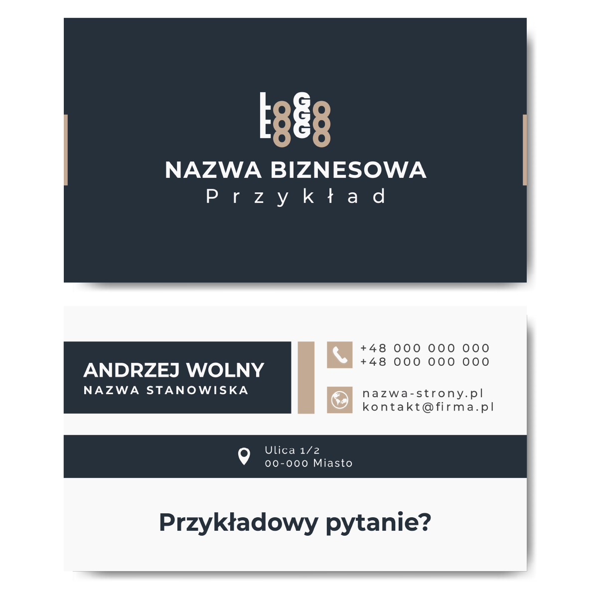 Wizytówki biznesowe profesjonalne 350g 90x50 WIZUALIZACJA GRATIS