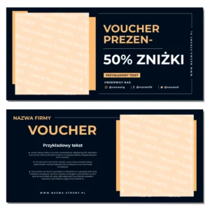 Vouchery upominkowe DL MAT 350g TWOJE ZDJĘCIE PROJEKT GRATIS