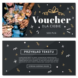 Vouchery upominkowe dowolne zdjęcie matowe 350g DL PROJEKT GRATIS