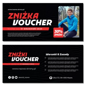 Vouchery podarunkowe TWOJE ZDJĘCIE DL MAT 350g PROJEKT ZA DARMO